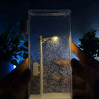 Snowfall Street Lamp™ – DIY Winter Wonderland Night Light.
