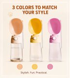Paw Hydrate™2-in-1 Portable Dog Water & Food Bottle.
