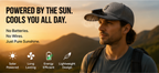 Solar Cool™ USB Rechargeable Fan Cap - Breathable Mesh Cooling Hat for Outdoor Summer Use.